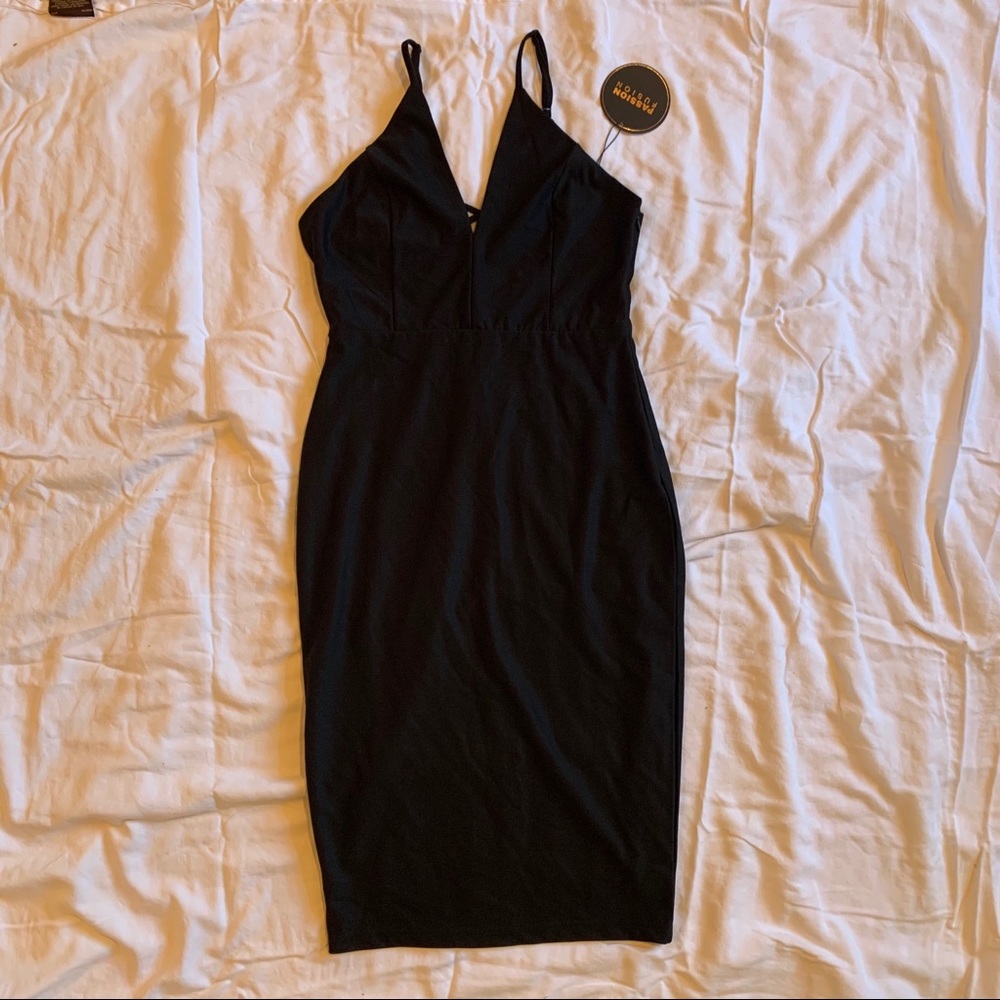 Passion fusion bodycon midi dress